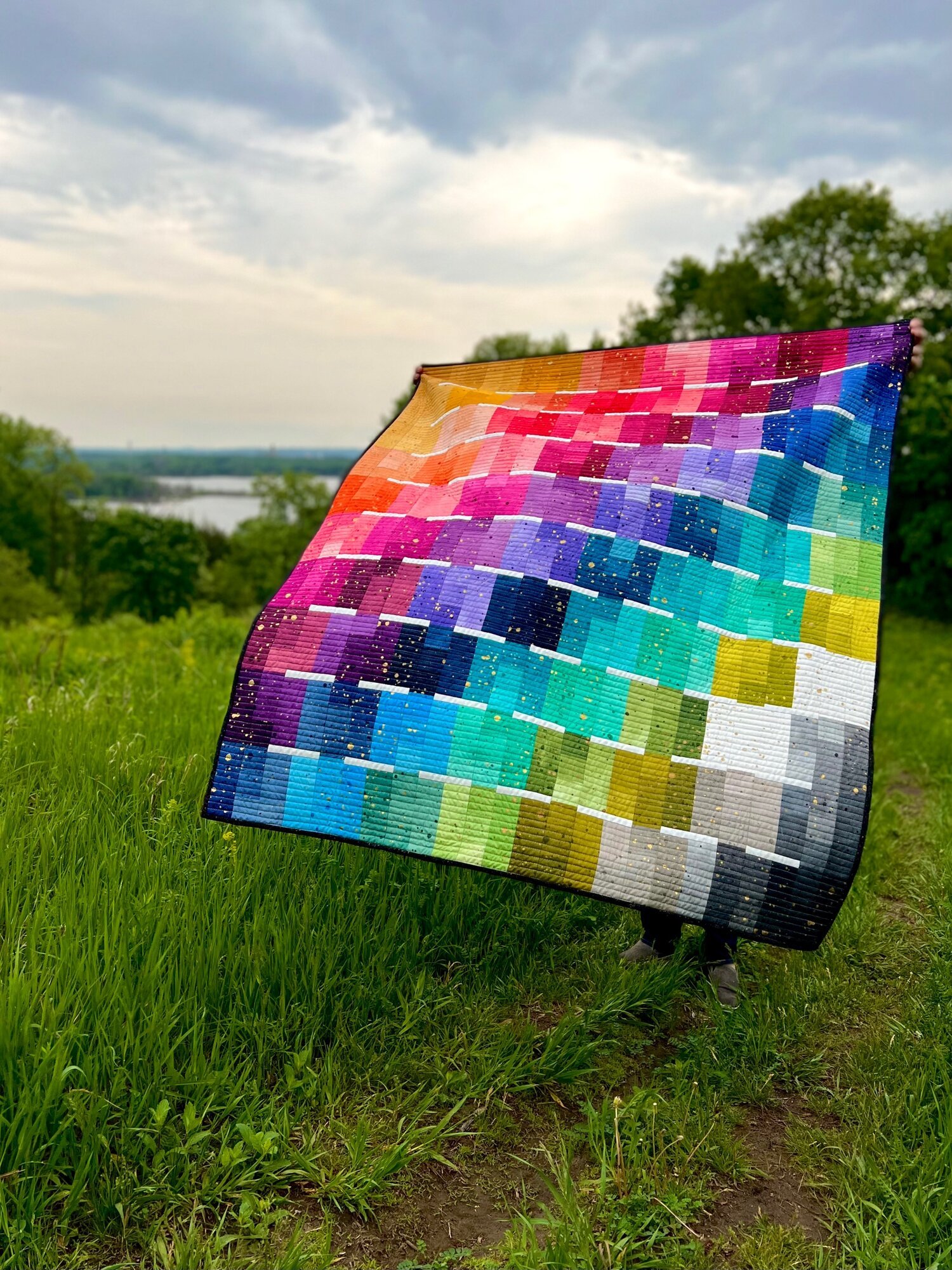 Glitch Mode | A Quilt Pattern by The Quilty Architect